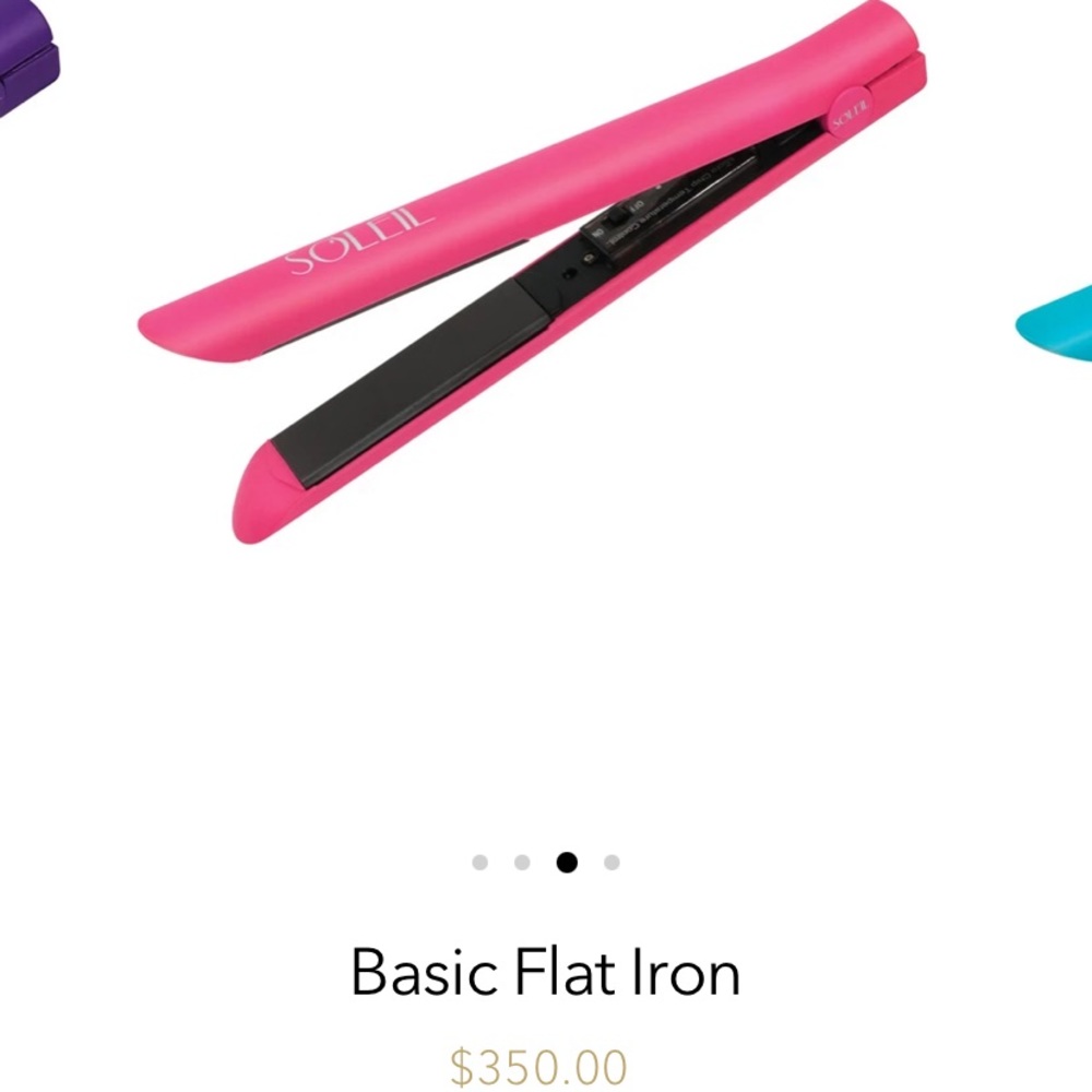 Soleil ceramic infrared hair straightener